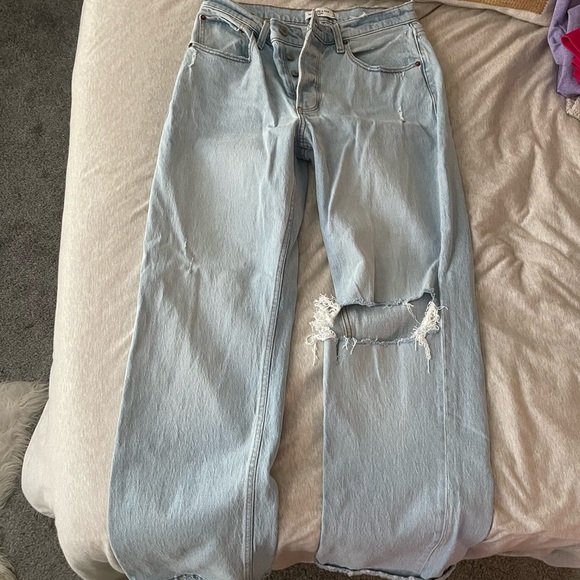 Abercrombie & Fitch Denim - Abercrombie low rise baggy 90's jeans